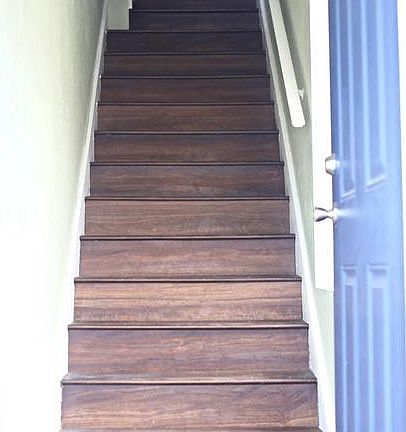 Stairs from front door.