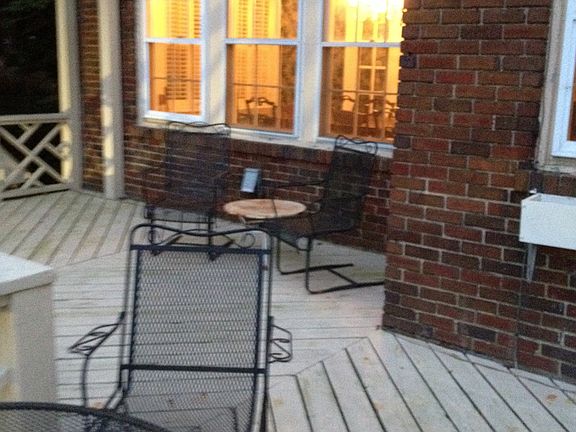 Patio looking into dining room