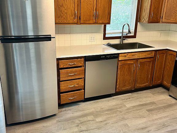 Kitchen with new appliances