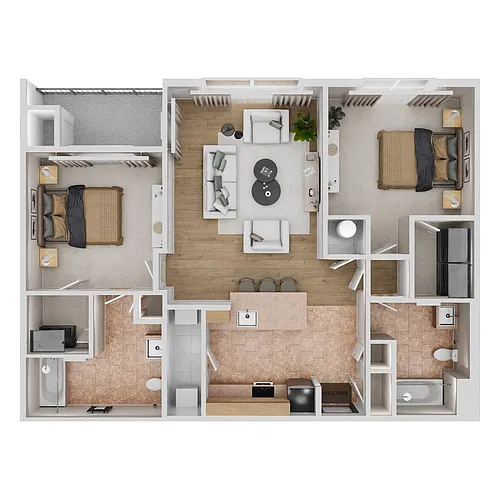 Floor plan B2