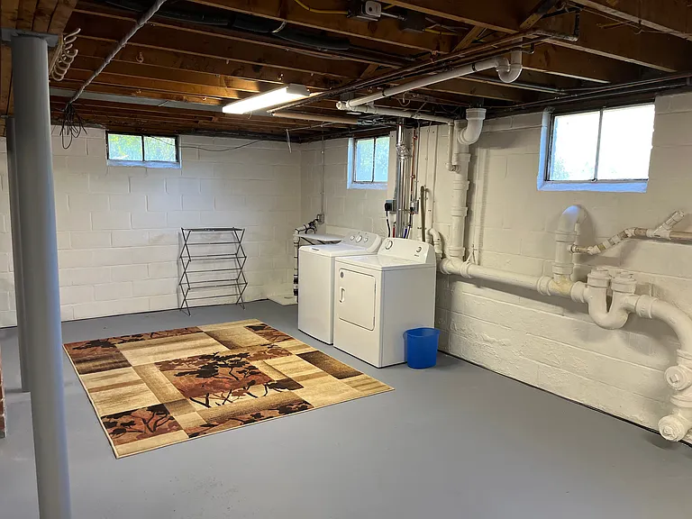 Basement Laundry area