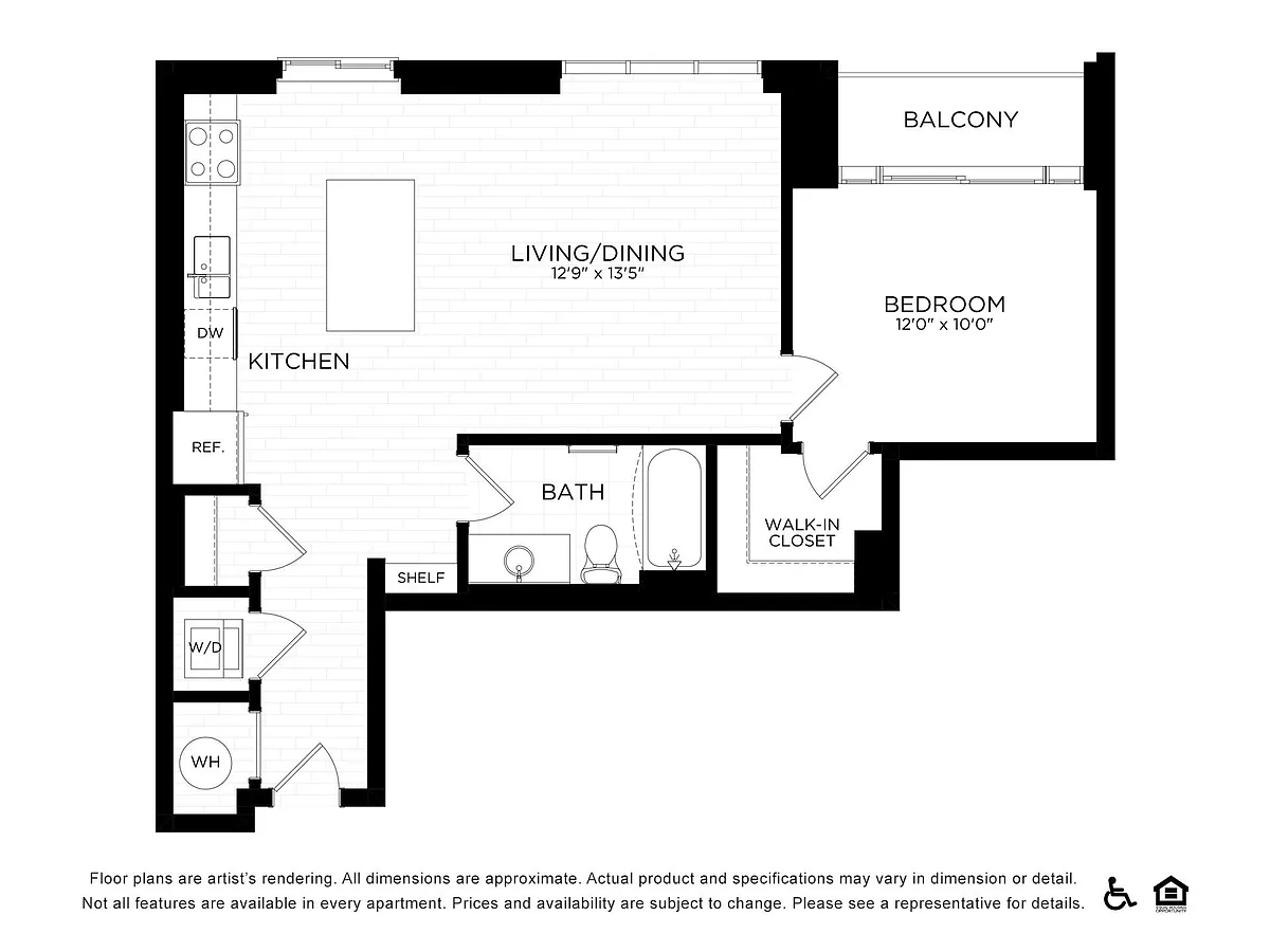 Floor plan A1K