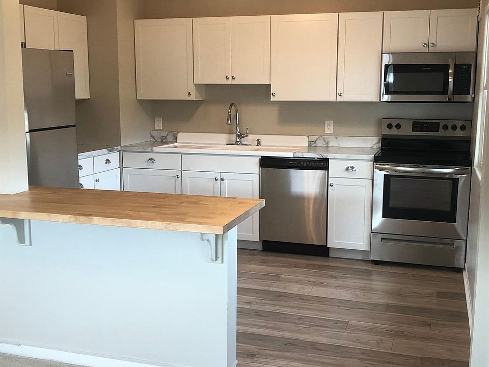 All new kitchen off dining room