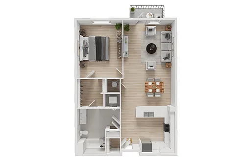 Floor plan A1A