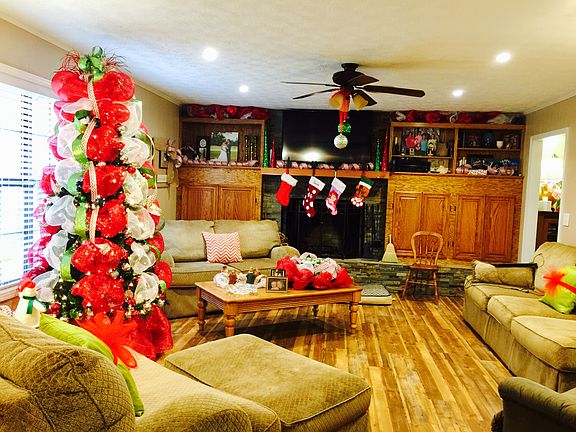 Living Room at Christmas