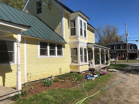 Eastern side of house