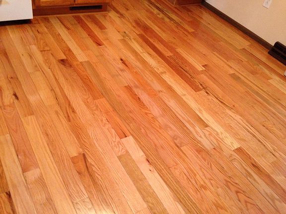 Hardwood Kitchen Floor