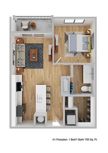 Floor plan A1