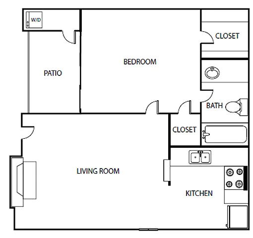 Floor plan Zilker - Harmony - A1/2