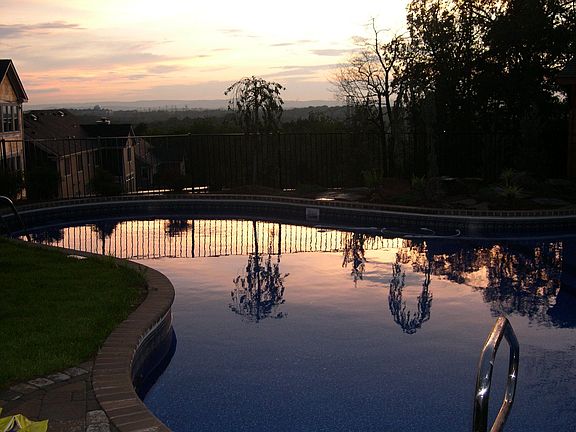 Pool at Sunset