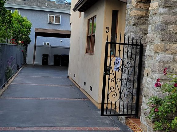 Front driveway