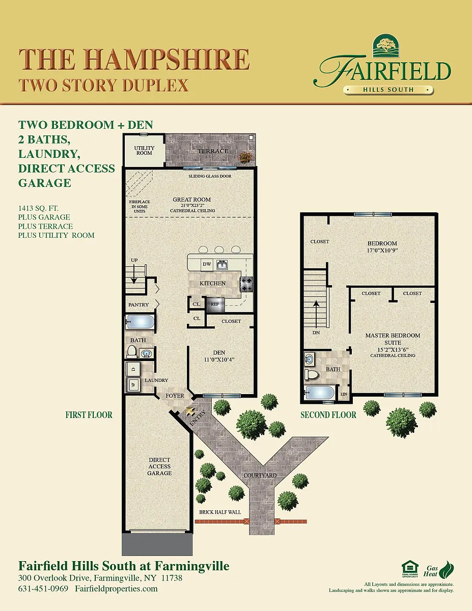 Floor plan The Hampshire