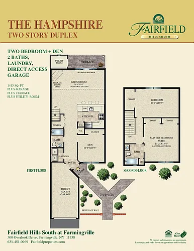 Floor plan The Hampshire