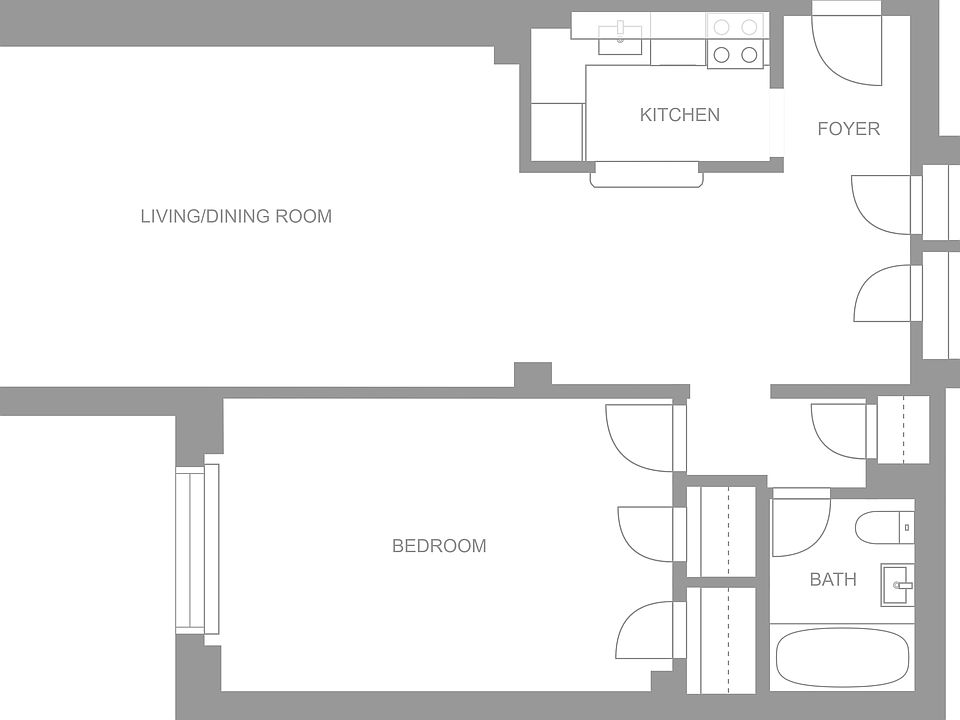 2nd image of 41 Park Ave APT 15B