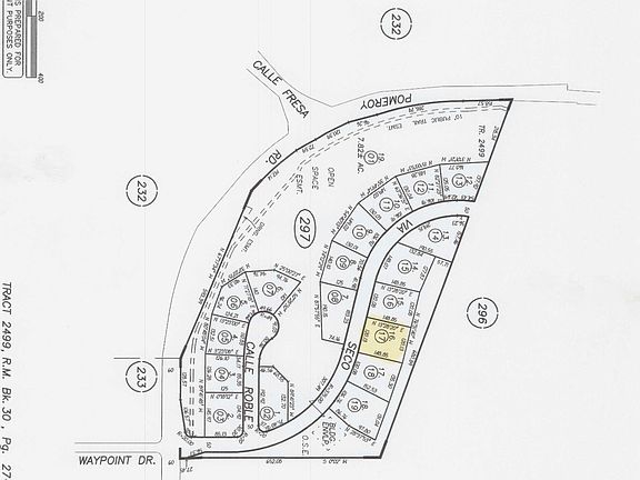 Lot #17, TRACT 2499