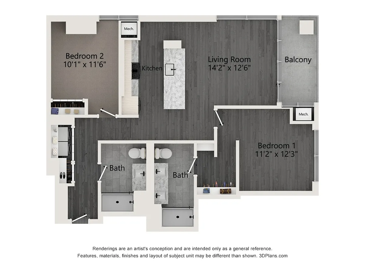 Floor plan B2