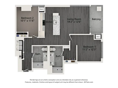 Floor plan B2