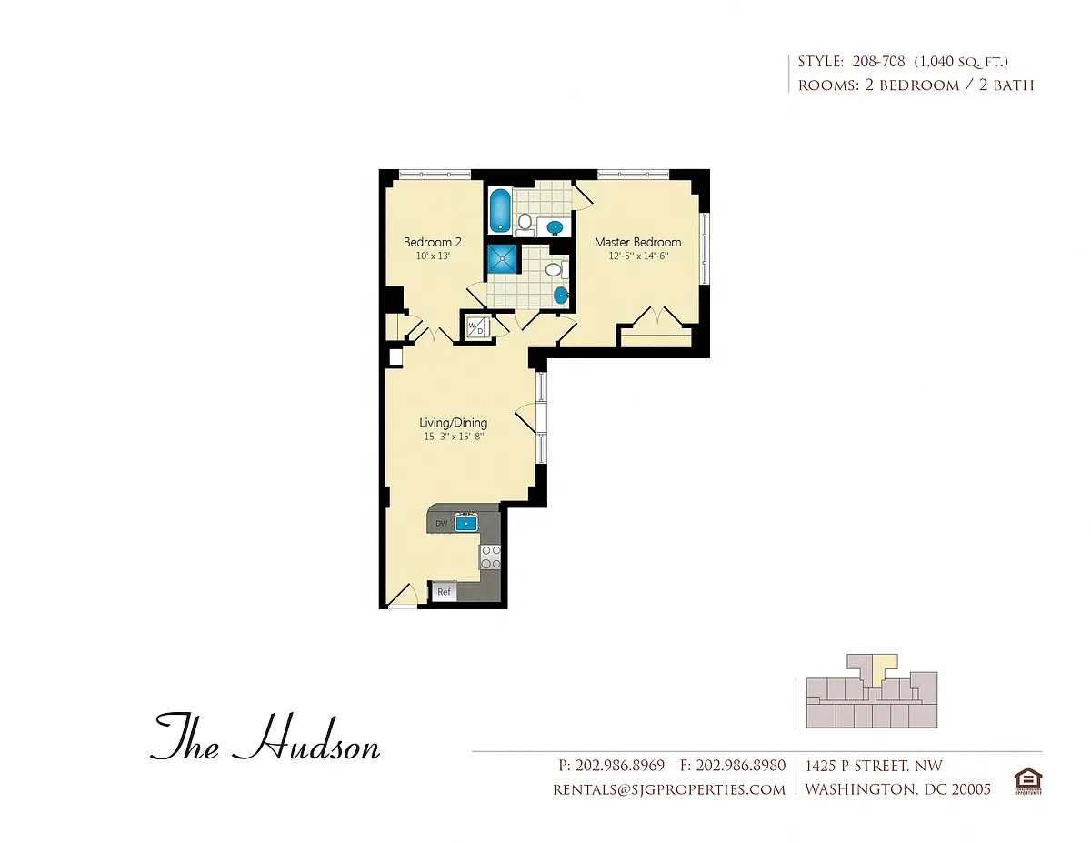 Floor plan Hudson 08