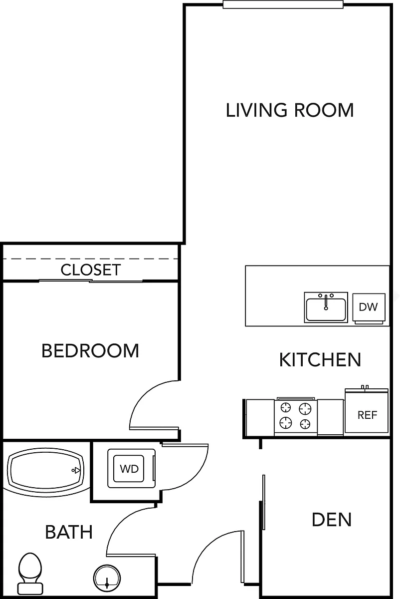 Floor plan Coleman B3
