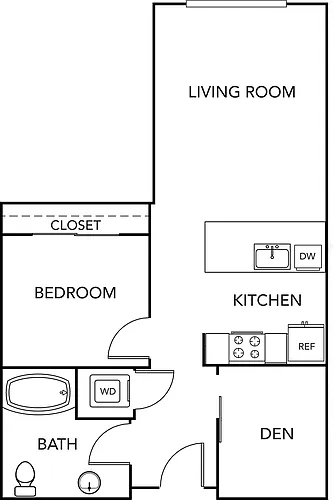 Floor plan Coleman B3