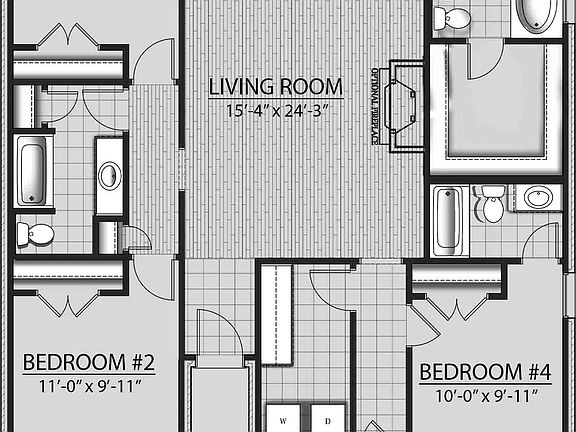 Degas III A - Floor Plan - DSLD Homes