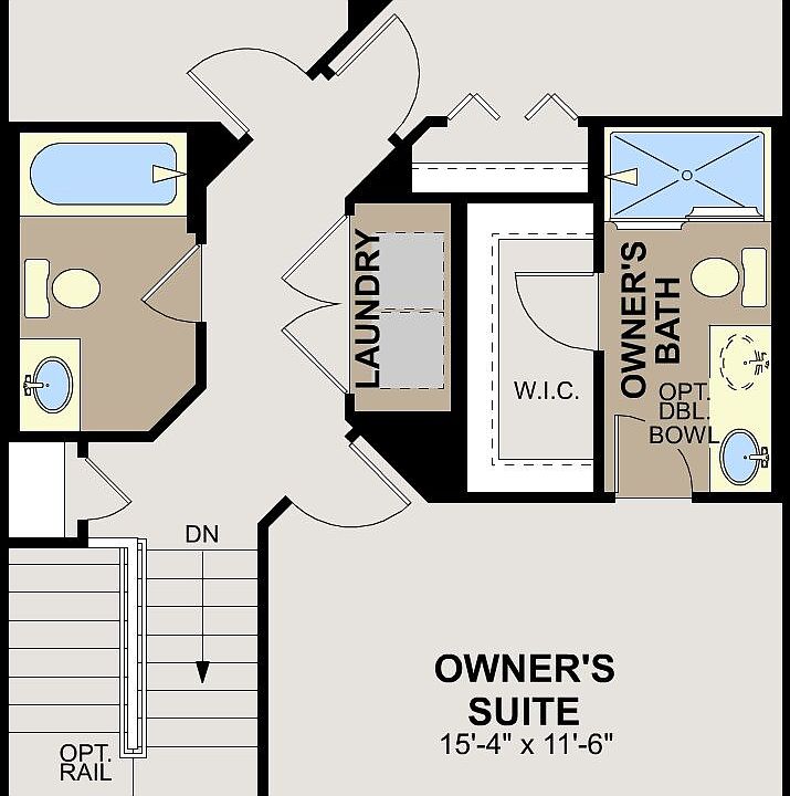 Brooks Floorplan - Second Floor