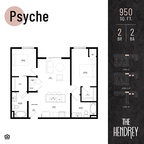 Floor plan Psyche