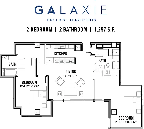 Galaxie High Rise Apartments — Photo 125