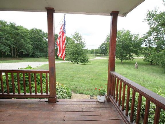 Looking out from the Front Porch