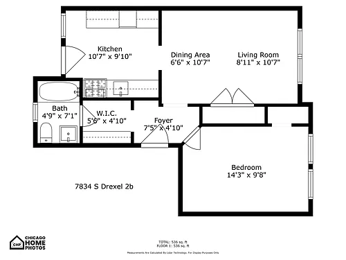 Floor plan 7834-2B