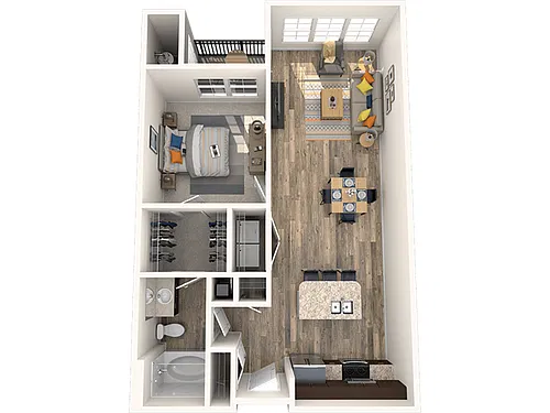 Floor plan A7