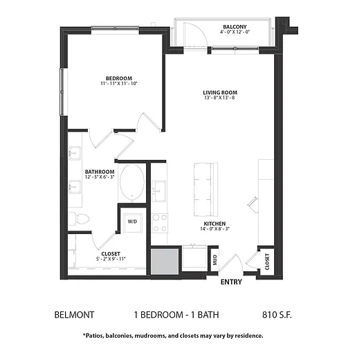 Floor plan Belmont