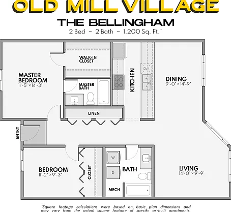 Bellingham Floor Plan Bellingham Floor Plan