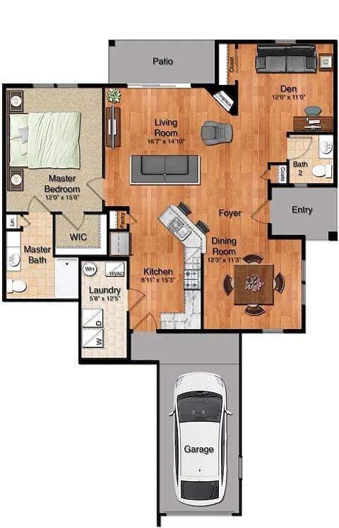 Floor plan Lexington