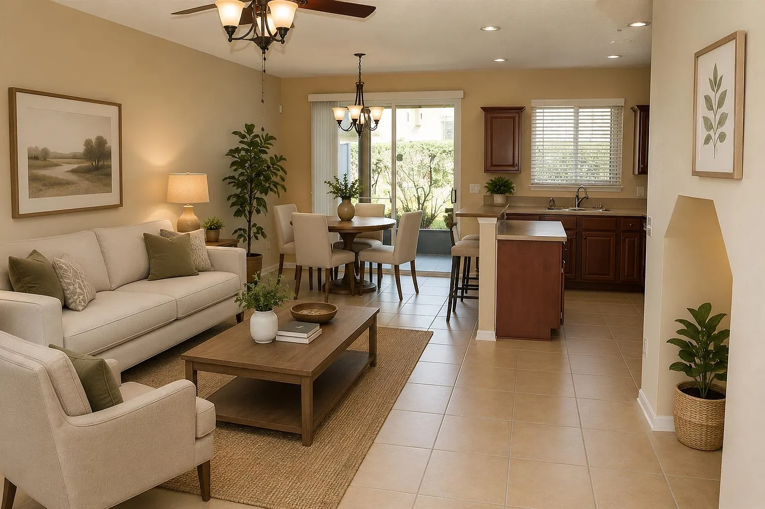 2 bed, 1348 sqft, $1,800 — Photo 2
