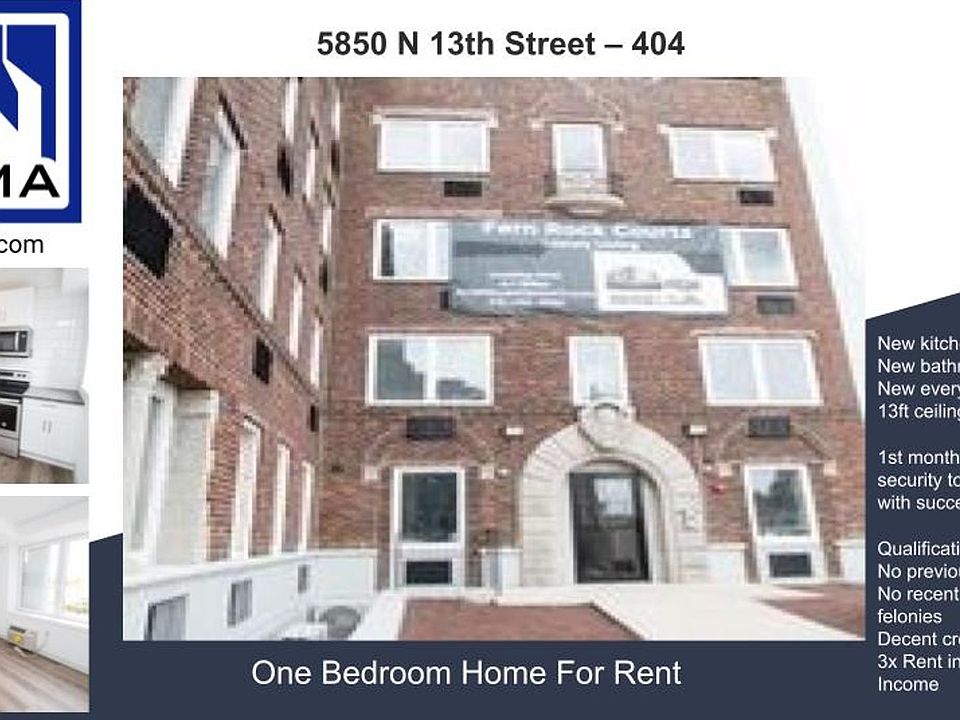 1st image of 5850 N 13th St APT 404