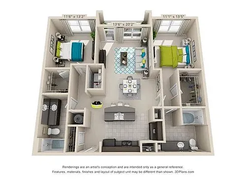 Floor plan B1