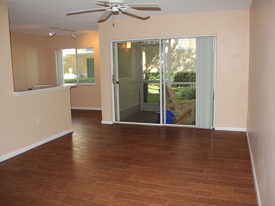 living room with new tile