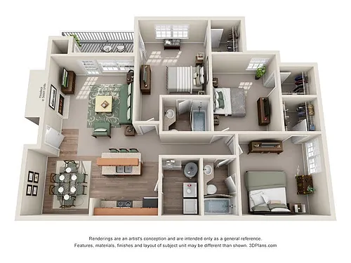 Floor plan Chestnut