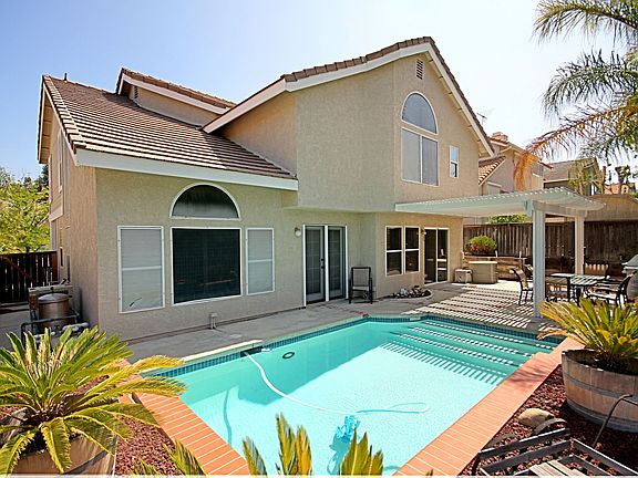 Low maintenance backyard.