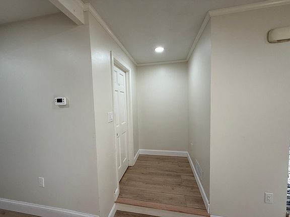 Path to first floor to half bath