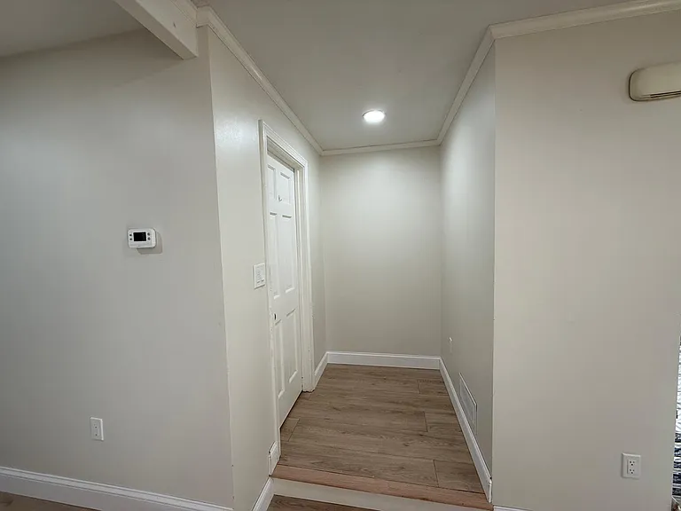 Path to first floor to half bath