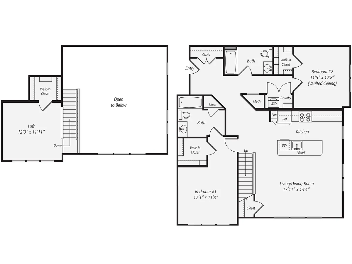 Floor plan B3L-1495