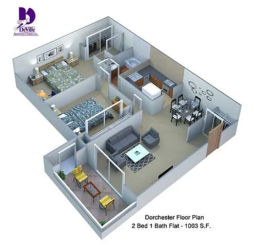 Floor plan Dorchester