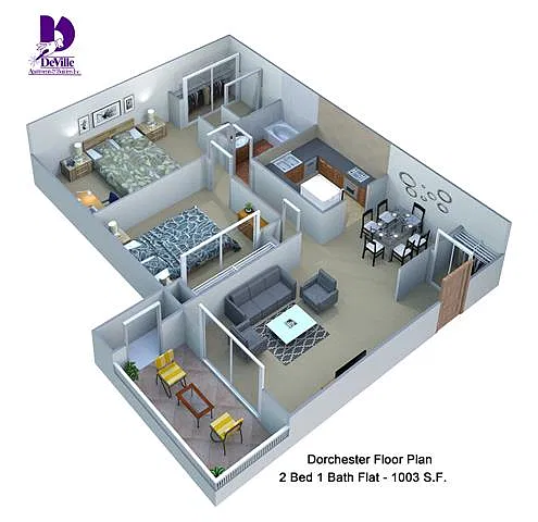 Floor plan Dorchester