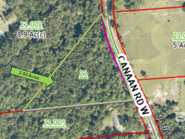 0 Canaan Rd, Stockton, AL 36579