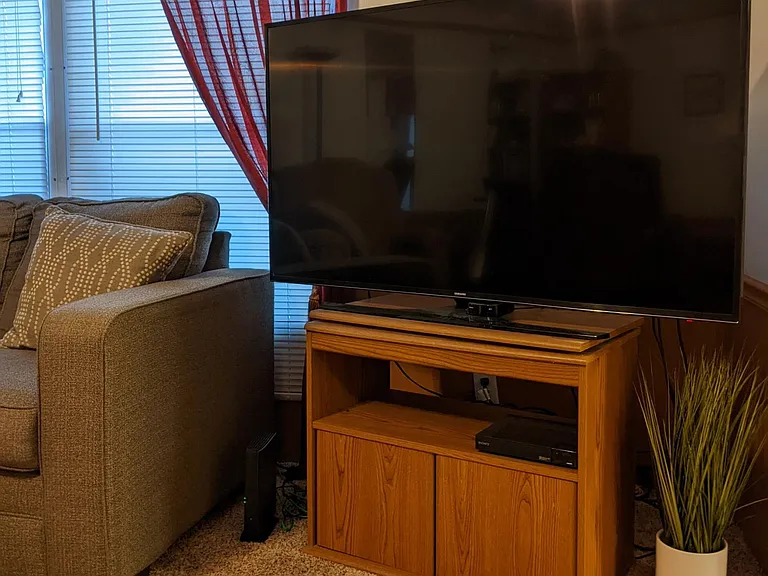 TV in living room