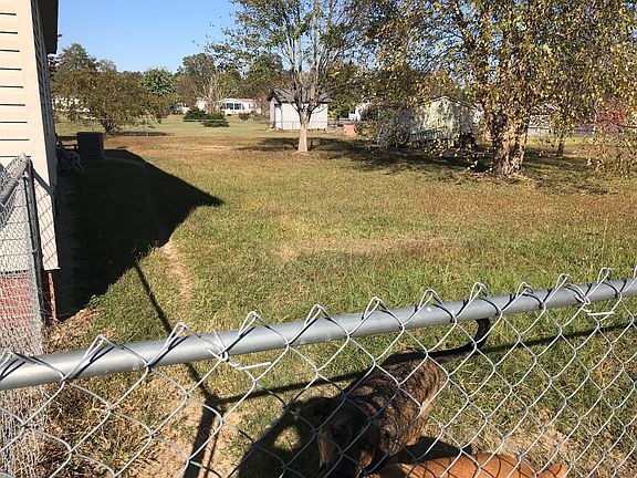 Back yard that's fenced