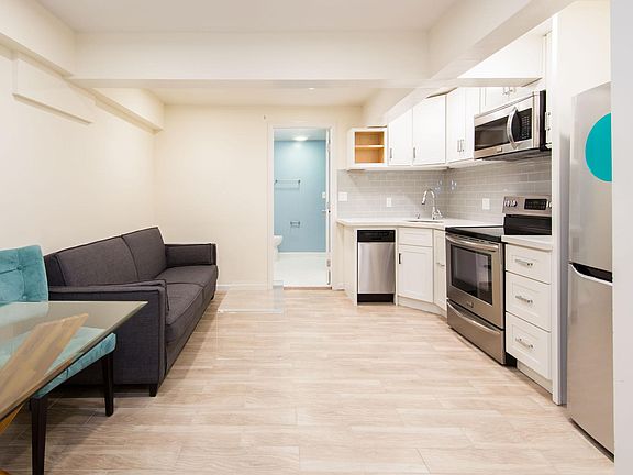 Entry view - unit comes unfurnished.