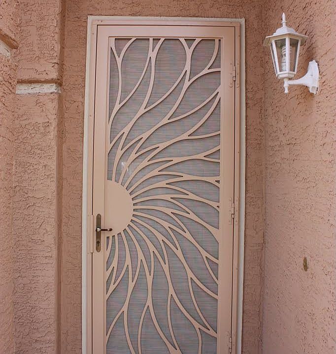 Security Iron Door